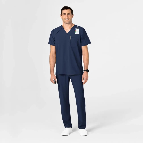 Bluza uniforma medicala, Wink Renew, 6034, Culoare: Navy, Marime: M, , 2 image