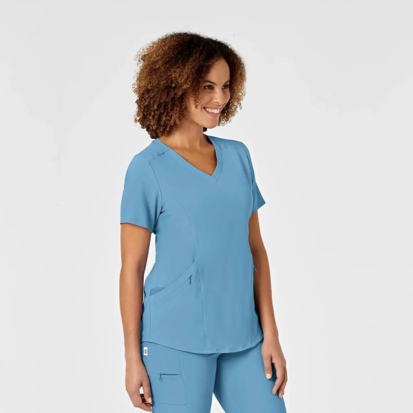 Bluza uniforma medicala, Wink Renew, 6134, Culoare: BAYB, Marime: XS, , 4 image