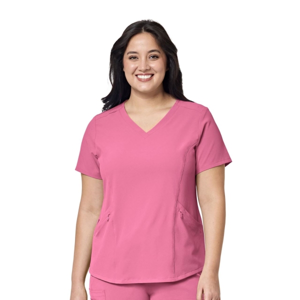 Bluza uniforma medicala, Wink Renew, 6134, Culoare: ROSE, Marime: XS, 