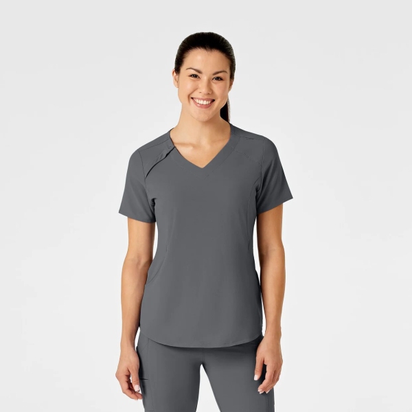 Bluza uniforma medicala, Wink Renew, 6234, Culoare: Pewter, Marime: L, 