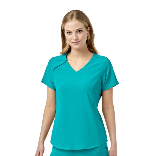 Bluza uniforma medicala, Wink Renew, 6234, Culoare: Teal, Marime: L, 