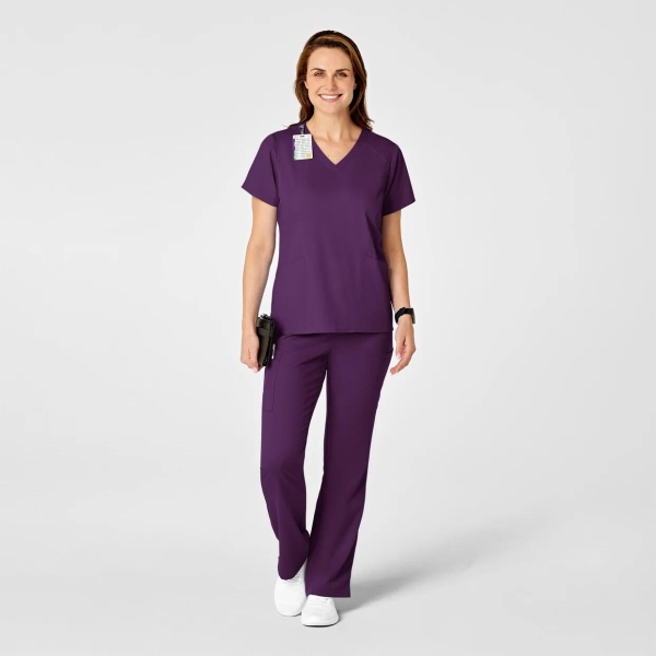 Bluza uniforma medicala, Wink PRO, 6319, Culoare: Eggplant, Marime: L, , 2 image