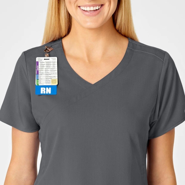 Bluza uniforma medicala, Wink PRO, 6519, Culoare: Pewter, Marime: XS, , 4 image