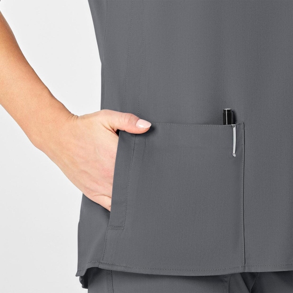 Bluza uniforma medicala, Wink PRO, 6519, Culoare: Pewter, Marime: XS, , 5 image