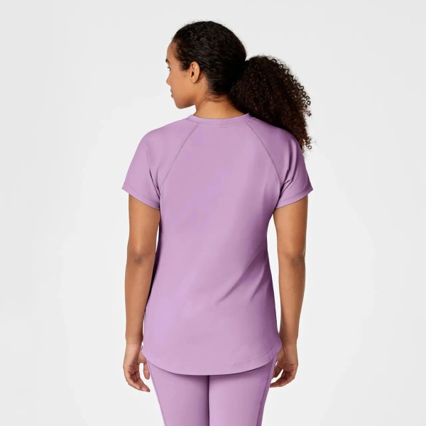 Bluza uniforma medicala, Wink Renew, 6534, Culoare: VIOT, Marime: S, , 7 image