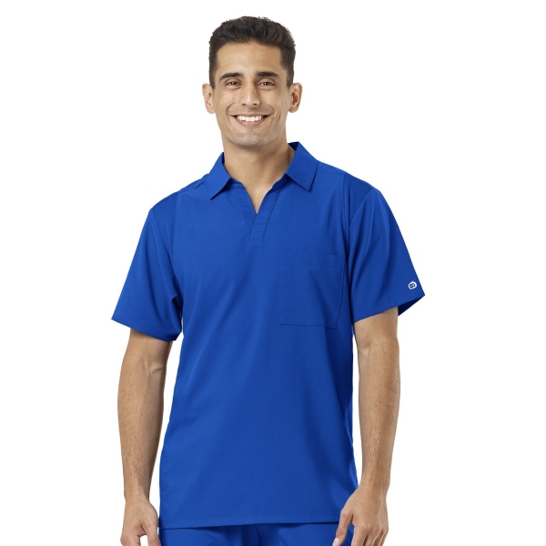 Bluza uniforma medicala, W123, 6055, Culoare: Royal Blue, Marime: S, 