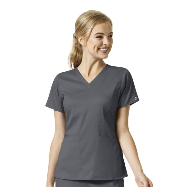 Bluza uniforma medicala, Wink PRO, 6319, Culoare: Pewter, Marime: S, 
