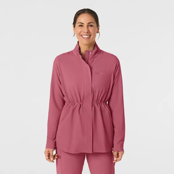 Jacheta uniforma medicala, Wink, 8134, Culoare: ROSE, Marime: L, 