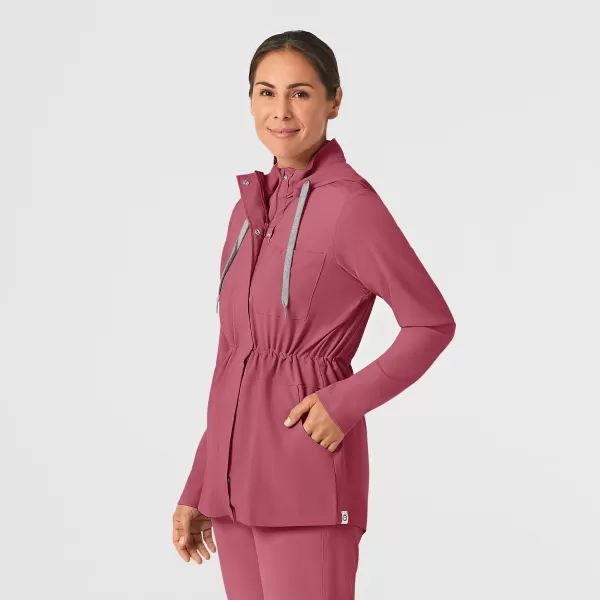 Jacheta uniforma medicala, Wink, 8134, Culoare: ROSE, Marime: S, , 3 image Jacheta uniforma medicala, Wink, 8134, Culoare: ROSE, Marime: S, , 3 image