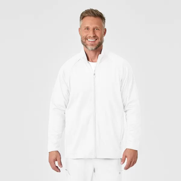 Jacheta uniforma medicala, W123, 8309, Culoare: White, Marime: L,  Jacheta uniforma medicala, W123, 8309, Culoare: White, Marime: L,