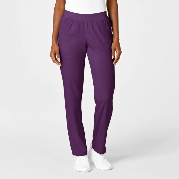 Pantaloni uniforma medicala, Wink PRO, 5419, Culoare: Eggplant, Marime: 2XS, 
