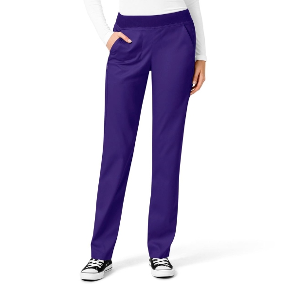 Pantaloni uniforma medicala, Wink PRO, 5419, Culoare: Grape, Marime: 2XS, 