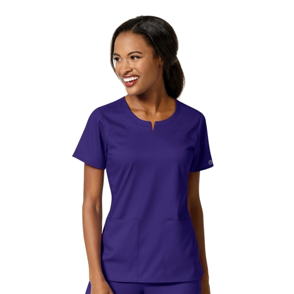 Bluza uniforma medicala, Wink PRO, 6419, Culoare: Grape, Marime: 2XS, 