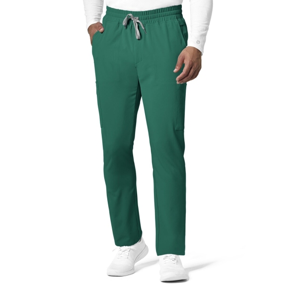 Pantaloni uniforma medicala, Wink Renew, 5434, Culoare: Hunter, Marime: L, 