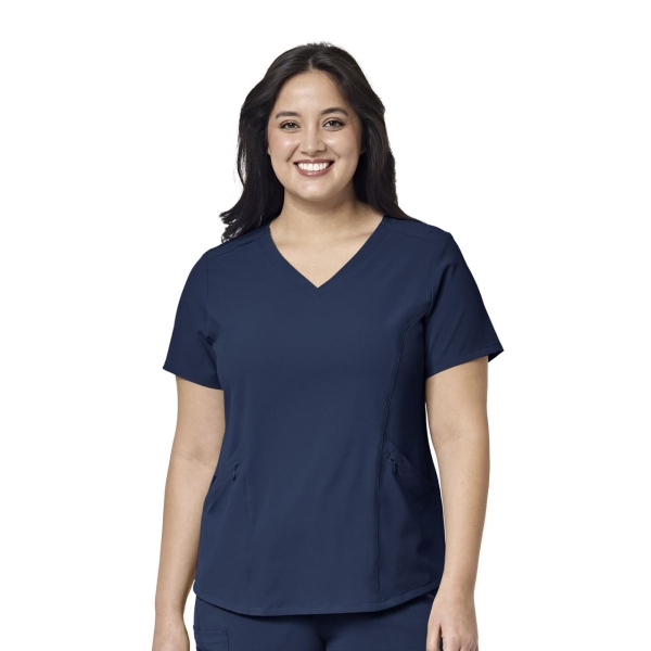 Bluza uniforma medicala, Wink Renew, 6134, Culoare: Navy, Marime: L, 