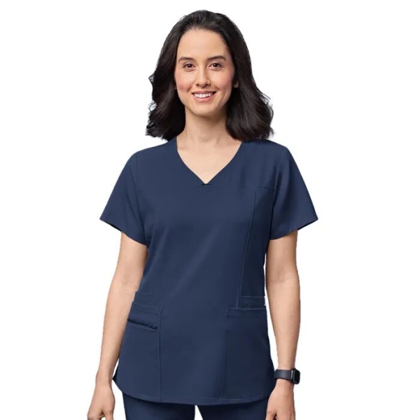 Bluza uniforma medicala, Wink Thrive, 6322, Culoare: Navy, Marime: XL, 