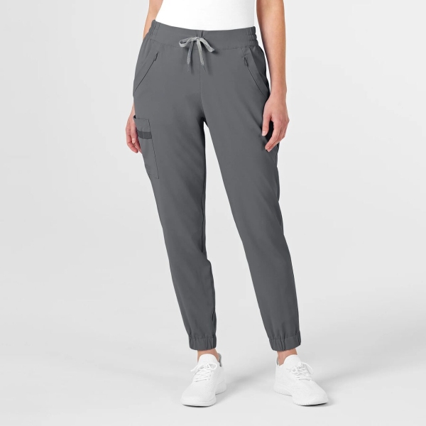 Pantaloni uniforma medicala, Wink Renew, 5234, Culoare: Pewter, Marime: XS, 