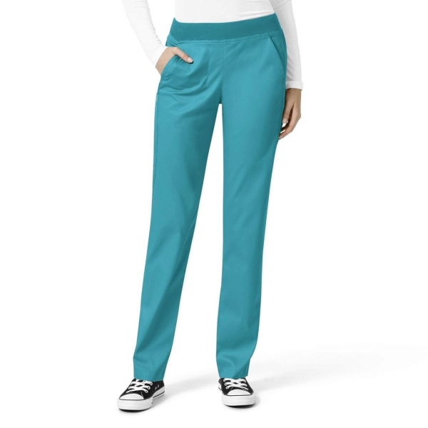Pantaloni uniforma medicala, Wink PRO, 5419, Culoare: Teal, Marime: XL, 