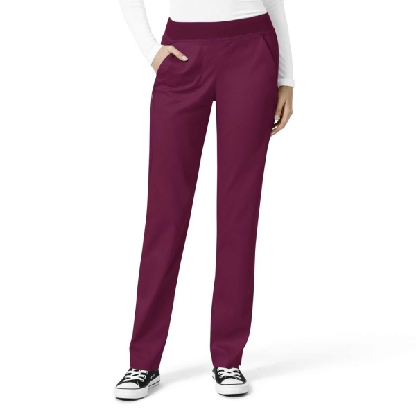 Pantaloni uniforma medicala, Wink PRO, 5419, Culoare: Wine, Marime: 2XL, 