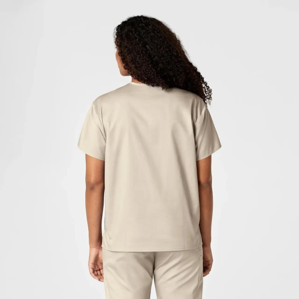Bluza uniforma medicala, unisex, Wink Work, 100, Culoare: Khaki, Marime: 2XS, , 10 image