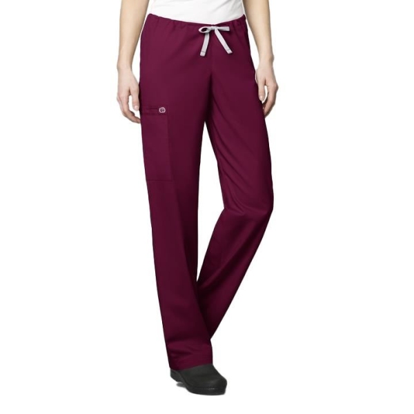 Pantaloni uniforma medicala, WinkWORK, unisex, 500, Culoare: Wine, Marime: XL, 