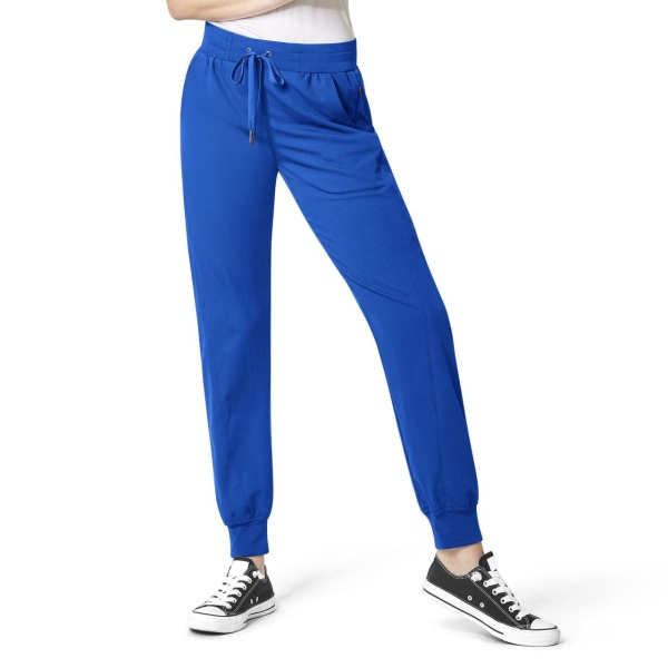 Pantaloni uniforma medicala, Wink Aero, 5329, Culoare: Royal Blue, Marime: 2XS, 