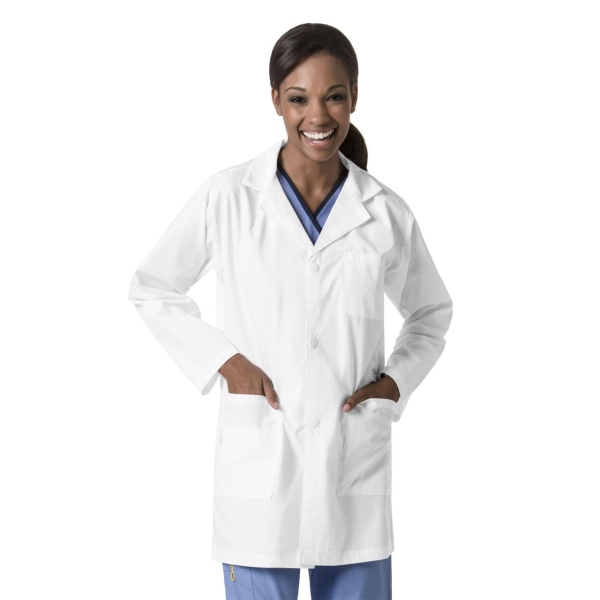 Halat laborator Wink, unisex, 7106, Culoare: White, Marime: L,  Halat laborator Wink, unisex, 7106, Culoare: White, Marime: L,