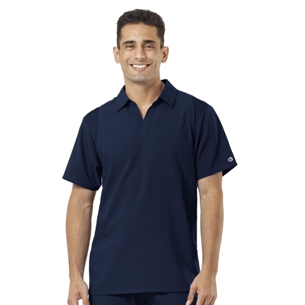 Bluza uniforma medicala, W123, 6055, Culoare: Navy, Marime: M, 