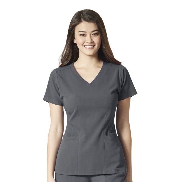 Bluza uniforma medicala, WinkAero, 6129, Culoare: Pewter, Marime: M, 