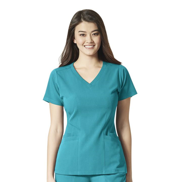 Bluza uniforma medicala, WinkAero, 6129, Culoare: Teal, Marime: 2XS, 