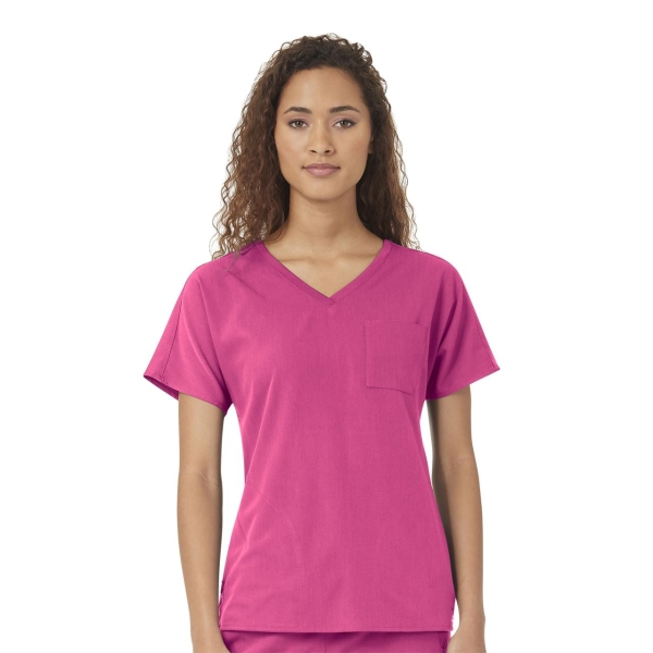 Bluza uniforma medicala, Wink Aero, 6329, Culoare: FUSA, Marime: 2XS, 
