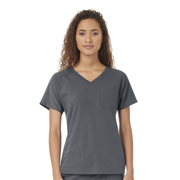 Bluza uniforma medicala, Wink Aero, 6329, Culoare: Pewter, Marime: XS, 