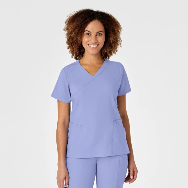 Bluza uniforma medicala, Wink W123, 6455, Culoare: Ceil, Marime: L, 