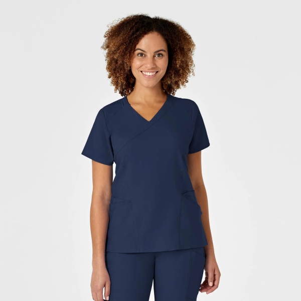Bluza uniforma medicala, Wink W123, 6455, Culoare: Navy, Marime: XS, 