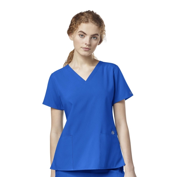 Bluza uniforma medicala, W123, 6555, Culoare: Royal Blue, Marime: M, 