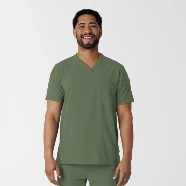 Bluza uniforma medicala, Wink Renew, 6834, Culoare: Olive, Marime: M, 