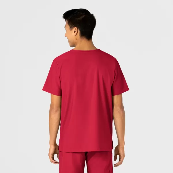 Bluza uniforma medicala, unisex, W123, 6855, Culoare: Red, Marime: S, , 10 image Bluza uniforma medicala, unisex, W123, 6855, Culoare: Red, Marime: S, , 10 image