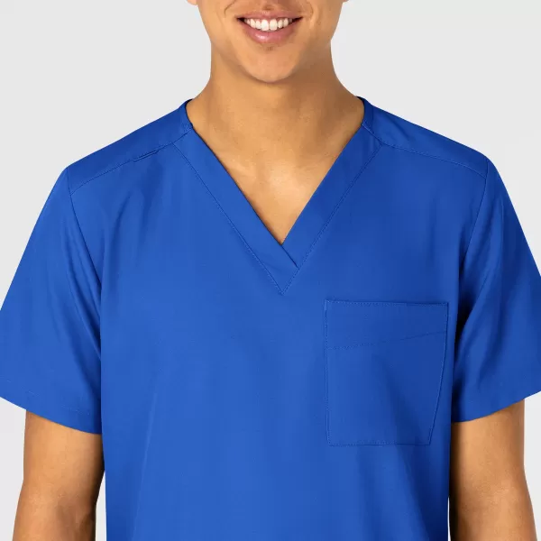 Bluza uniforma medicala, unisex, W123, 6855, Culoare: Royal Blue, Marime: L, , 5 image Bluza uniforma medicala, unisex, W123, 6855, Culoare: Royal Blue, Marime: L, , 5 image