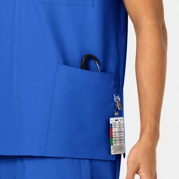 Bluza uniforma medicala, unisex, W123, 6855, Culoare: Royal Blue, Marime: L, , 8 image Bluza uniforma medicala, unisex, W123, 6855, Culoare: Royal Blue, Marime: L, , 8 image