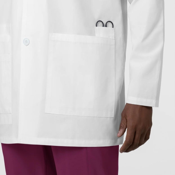 Halat medical unisex, Wink, 7602, Culoare: White, Marime: XS, , 5 image Halat medical unisex, Wink, 7602, Culoare: White, Marime: XS, , 5 image