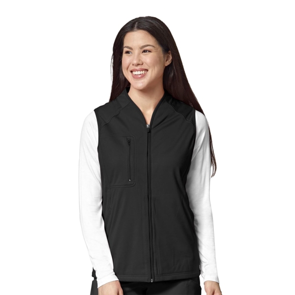 Vesta uniforma medicala Layers, 8409, Culoare: Black, Marime: M, 