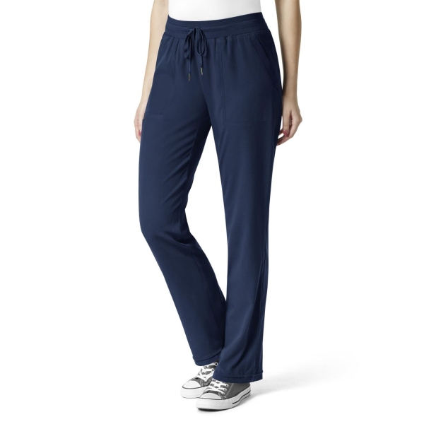 Pantaloni uniforma medicala, Wink Aero, 5129, Culoare: Navy, Marime: 2XL lung, 