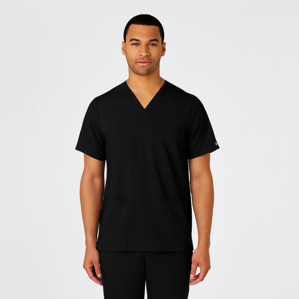 Bluza uniforma medicala, Wink PRO, 6819, Culoare: Black, Marime: 4XL, 