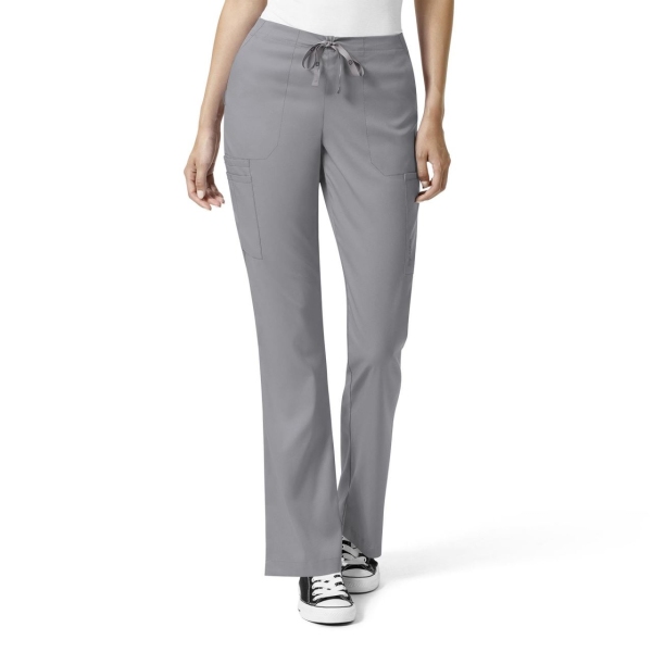 Pantaloni uniforma medicala, Wink PRO, 5319, Culoare: Grey, Marime: L, 