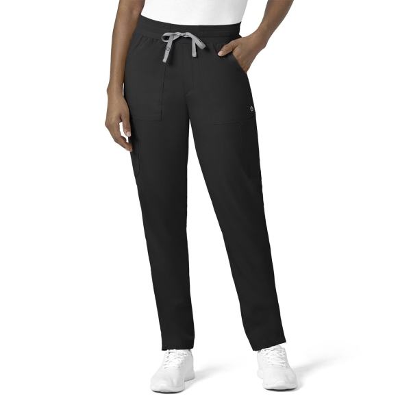 Pantaloni uniforma medicala, Wink PRO, 5519, Culoare: Black, Marime: 4XL, 