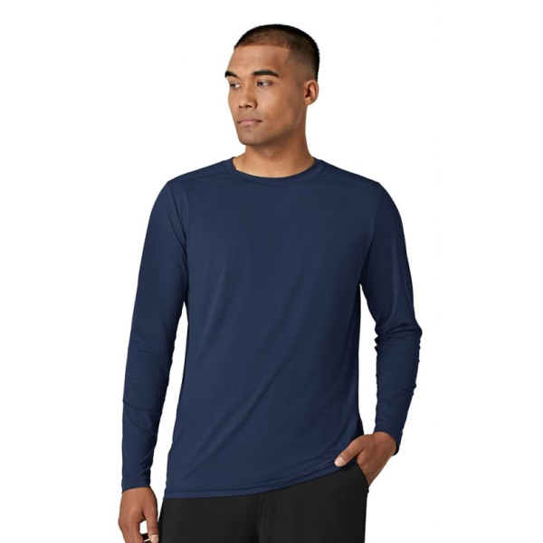 Bluza medicala cu maneca lunga, Layers, 2629, Culoare: Navy, Marime: XS, 