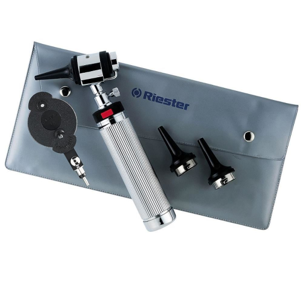 Oto-Oftalmoscop Riester uni® III Vacuum / XL Xenon — Set Diagnostic Clasic 2030, 