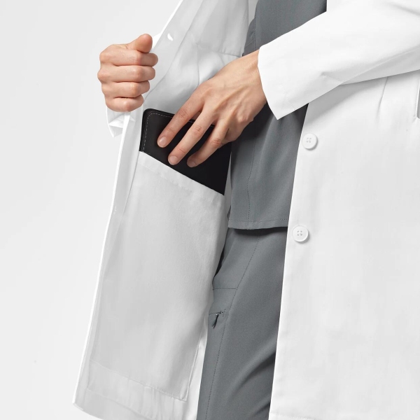 Halat medical, Wink Slate, 7472, Culoare: White, Marime: XS, , 3 image