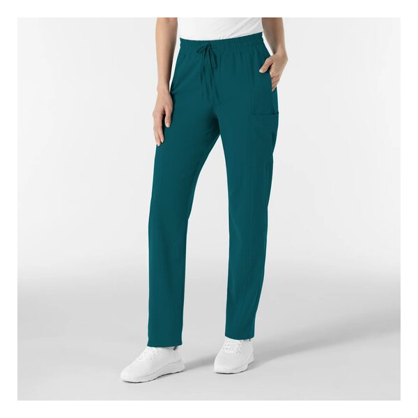 Pantaloni uniforma medicala, Wink Renew, 5254, Culoare: Caribbean Blue, Marime: L, 