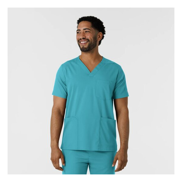Bluza uniforma medicala, Wink Boundless, 6351, Culoare: Teal, Marime: S, 
